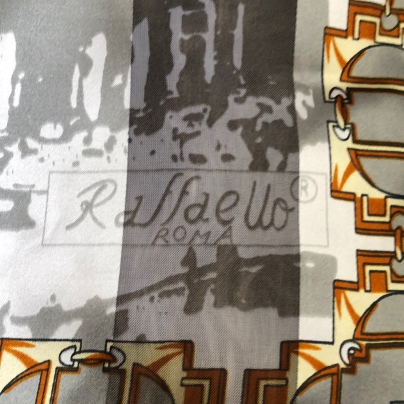 Classic Raffaello Roma Silk Scarf - Picture 5 of 5